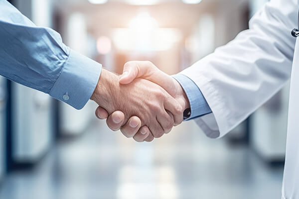 患者さんとの信頼関係を大切にします